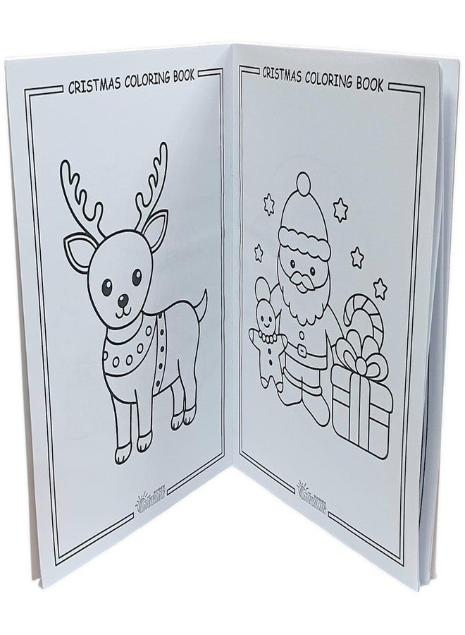 Tera13 TERA 13 Christmas Gift Painting Book for Kids (3 pcs) Christmas Creative Holiday Coloring, Drawing, Colouring Books for Kids, Colouring,Activity, and Art Book for Children, Christmas Theme Gift Set - Image 3